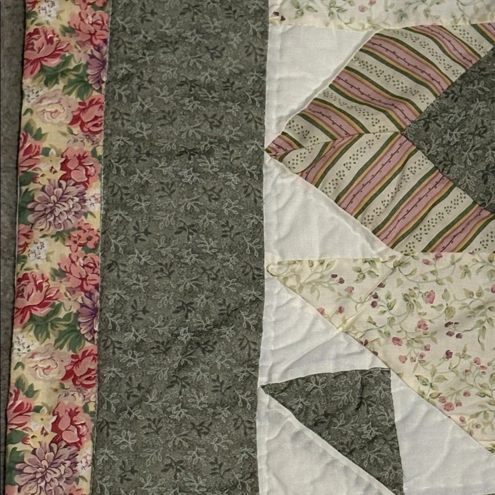 Quilted pillow case